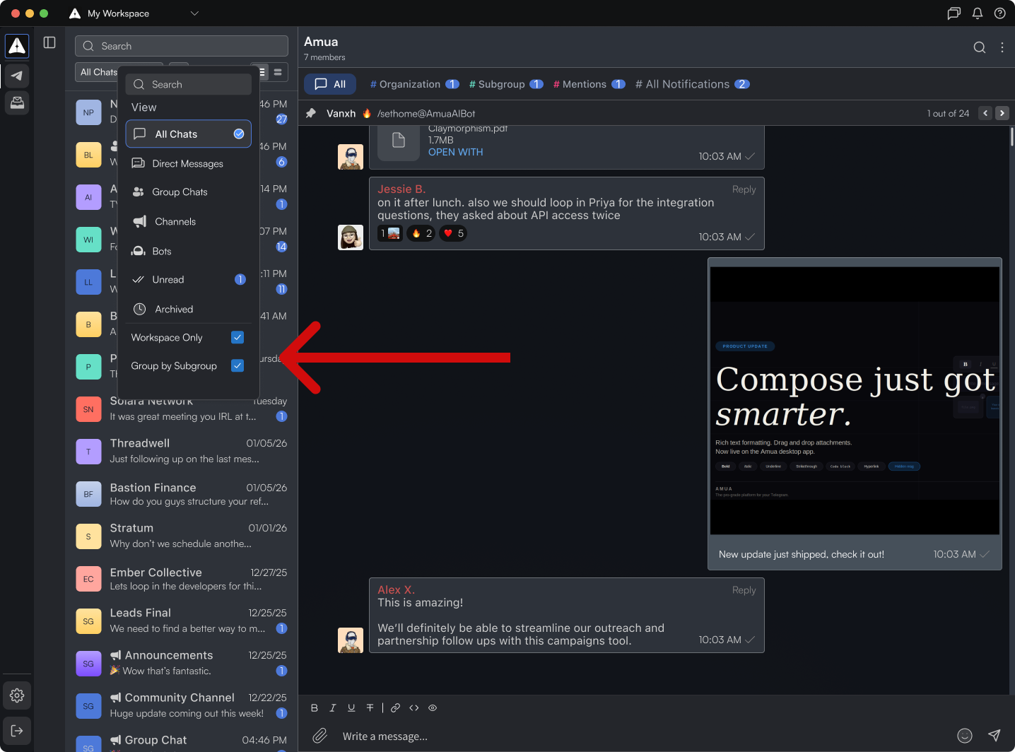 Compose update